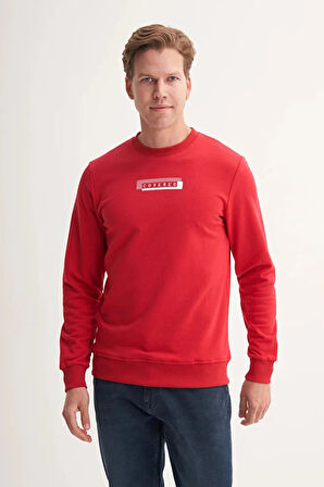 Cazador Pamuk Karışımlı Mevsimlik 3 İplik Slim Fit Sweatshirt-53875