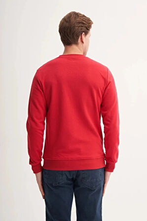 Cazador Pamuk Karışımlı Mevsimlik 3 İplik Slim Fit Sweatshirt-53875