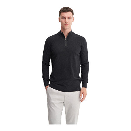 Premium CoursPoun Slim Fit Yarım Balıkçı Kazak-33250