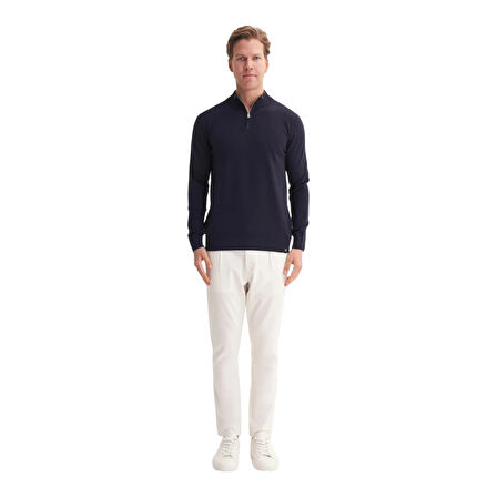 Premium CoursPoun Slim Fit Yarım Balıkçı Kazak-33250