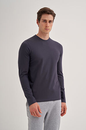 Cazador 56060 Erkek Bisiklet Yaka Sweatshirt