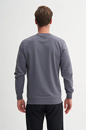 Cazador Slim Fit Mevsimlik 3 İplik Pamuk Karışımlı Sweatshirt-56100