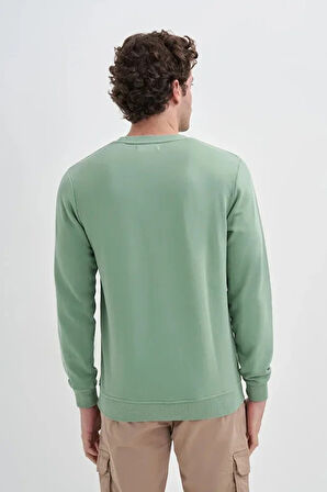 Cazador Slim Fit Mevsimlik 3 İplik Pamuk Karışımlı Sweatshirt-56100