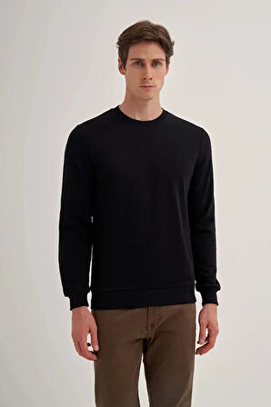 Cazador Slim Fit Mevsimlik 3 İplik Pamuk Karışımlı Sweatshirt-56100