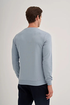 Cazador Slim Fit Mevsimlik 3 İplik Pamuk Karışımlı Sweatshirt-56100