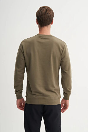 Cazador Slim Fit Mevsimlik 3 İplik Pamuk Karışımlı Sweatshirt-56100