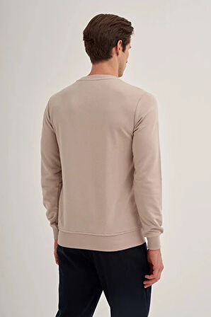 Cazador Slim Fit Mevsimlik 3 İplik Pamuk Karışımlı Sweatshirt-56100