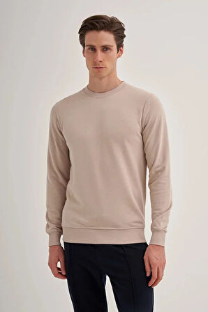 Cazador Slim Fit Mevsimlik 3 İplik Pamuk Karışımlı Sweatshirt-56100