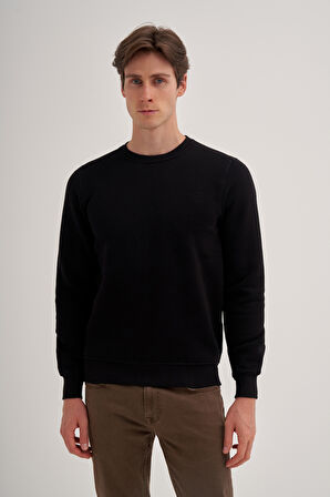 Caz 56150 Bıs.Yk. Sweat,Siyah,Xxl