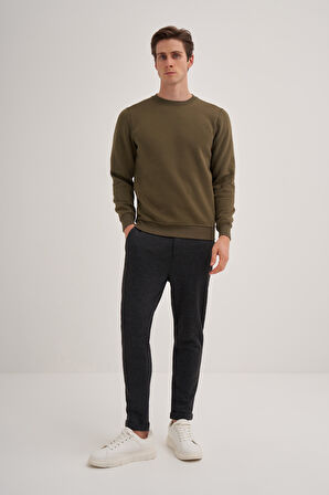 Caz 56150 Bıs.Yk. Sweat,Haki,M
