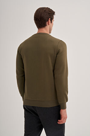 Caz 56150 Bıs.Yk. Sweat,Haki,M
