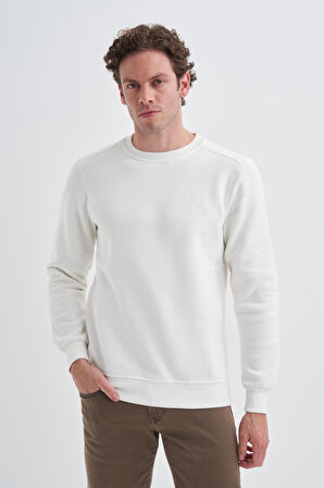 Caz 56150 Bıs.Yk. Sweat,Ekru,S