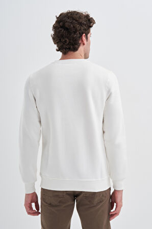 Caz 56150 Bıs.Yk. Sweat,Ekru,S
