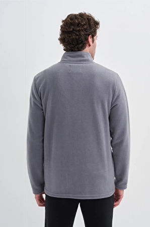 Cazador Yarım Balıkçı Yaka Kalın Polar Regular Fit Sweatshirt-56320