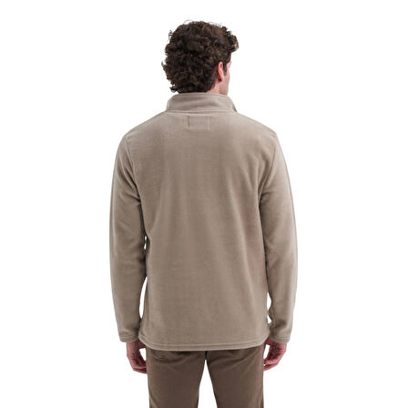 Yarım Balıkçı Yaka Kalın Polar Regular Fit Sweatshirt-56320