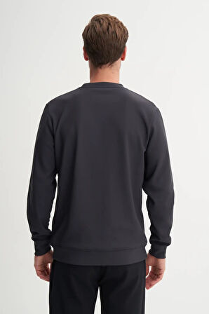 Cazador Ekru Erkek Bisiklet Yaka Sweatshirt 51520