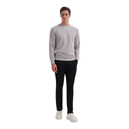 Erkek Bisiklet Yaka Sweatshirt