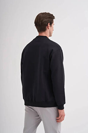 Cazador Relax Fit Pamuk Karışımlı Scuba Kumaş Sweatshirt-52480