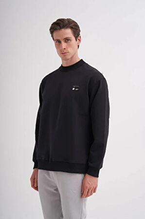 Cazador Relax Fit Pamuk Karışımlı Scuba Kumaş Sweatshirt-52480