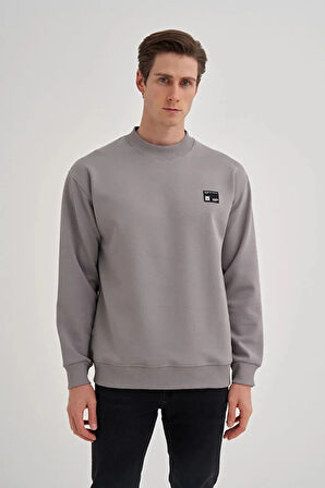 Cazador Relax Fit Pamuk Karışımlı Scuba Kumaş Sweatshirt-52480