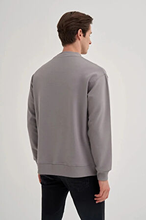 Cazador Relax Fit Pamuk Karışımlı Scuba Kumaş Sweatshirt-52480