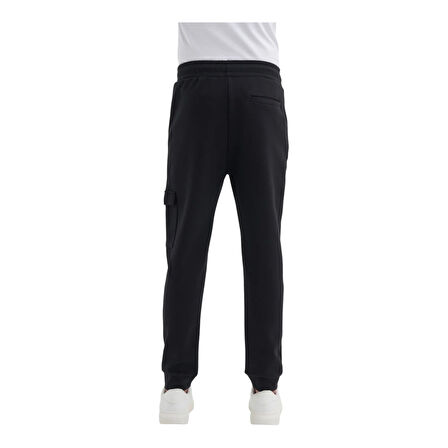 Slim Fit Scuba Kumaş Cepli Pamuklu Eşofman Altı