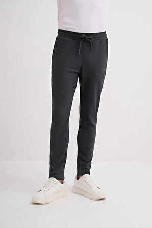 Erkek Regular Fit Dikey Şeritli Süprem Eşofman Altı 80360