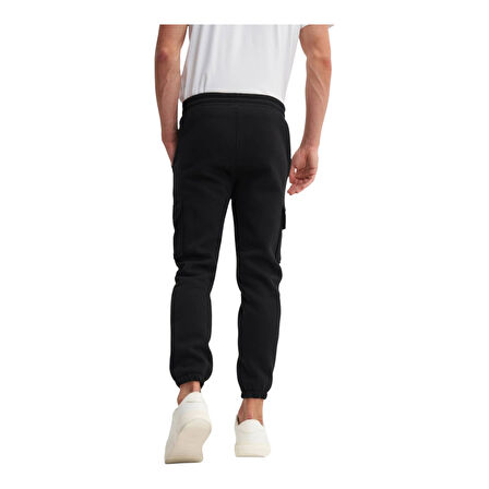 Pamuk Karışımlı 3 İplik Kargo Cepli Eşofman Altı 86050