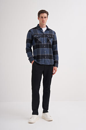 Caz 20110 Oduncu  Gömlek,Indıgo,M