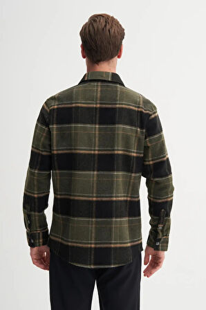 Cazador Regular Fit Cep Detaylı Oduncu Gömlek-20110