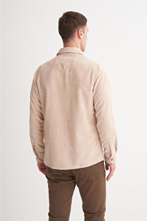 Cazador 23035 Erkek Kadife Gömlek