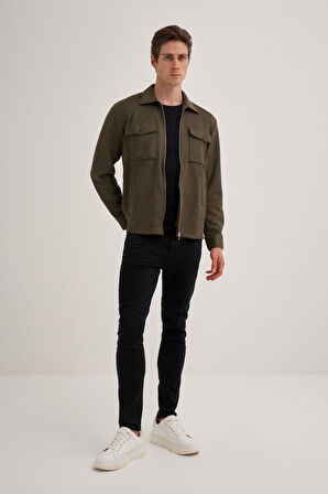 Cazador 20050 Erkek Süet Gömlek