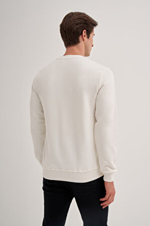 CAZ 52350 Bis.Yk. Sweat,Ekru,S