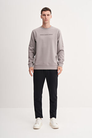 Cazador 53270 Erkek Bisiklet Yaka Sweatshirt