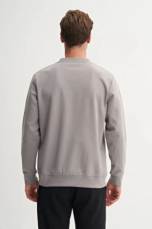 Cazador Dynamic Regular Fit Pamuk Karışımlı Baskılı Scuba Sweatshirt-53290