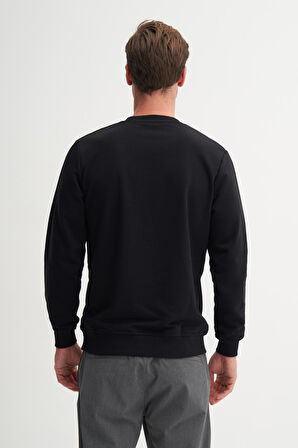 Cazador 53805 Erkek Bisiklet Yaka Sweatshirt