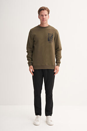 Cazador 53805 Erkek Bisiklet Yaka Sweatshirt