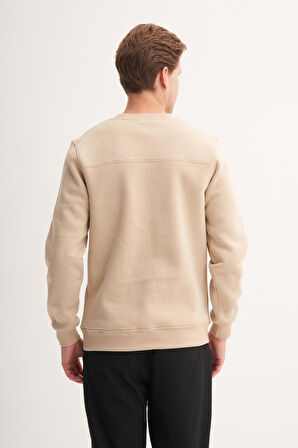 Cazador 53805 Erkek Bisiklet Yaka Sweatshirt