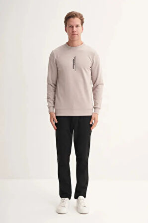 Cazador Slim Fit Mevsimlik 3 İplik Pamuk Karışımlı Sweatshirt-54185