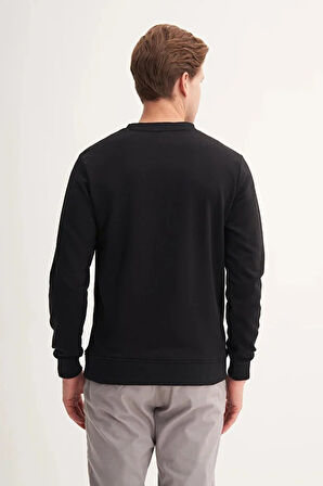 Cazador Slim Fit Mevsimlik 3 İplik Pamuk Karışımlı Sweatshirt-54185