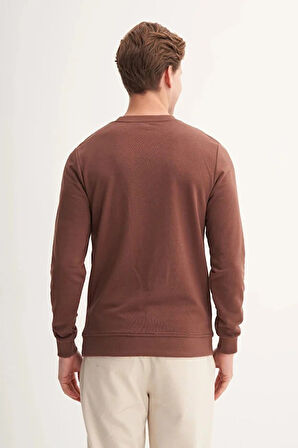 Cazador Slim Fit Mevsimlik 3 İplik Pamuk Karışımlı Sweatshirt-54185