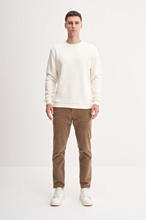 Cazador 54250 Erkek Bisiklet Yaka Sweatshirt