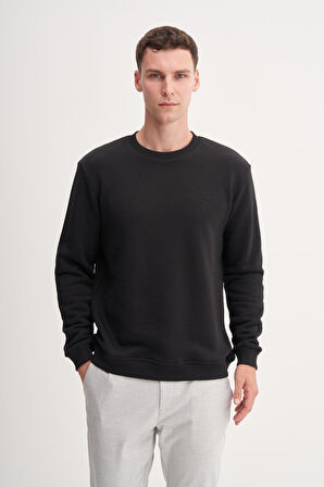 Cazador 54250 Erkek Bisiklet Yaka Sweatshirt