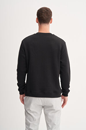 Cazador 54250 Erkek Bisiklet Yaka Sweatshirt
