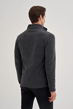 CAZ 56330 DİK YK. POLAR SWEAT HIRKA ANTRASİT