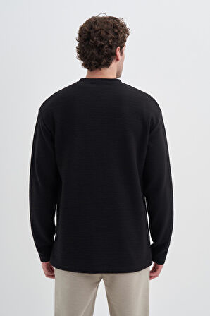 Cazador 50690 Erkek Bisiklet Yaka Sweatshirt