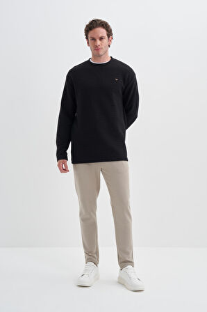 Cazador 50690 Erkek Bisiklet Yaka Sweatshirt