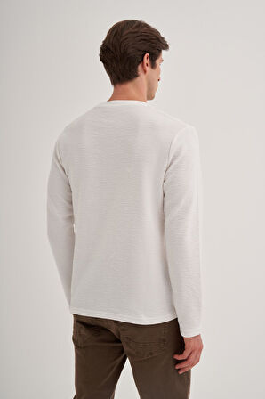 Cazador 50690 Erkek Bisiklet Yaka Sweatshirt