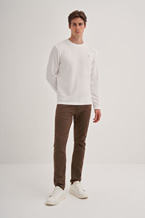 Cazador 50690 Erkek Bisiklet Yaka Sweatshirt