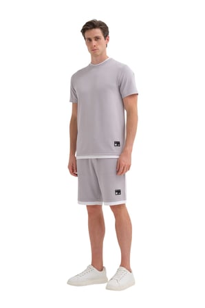 Erkek Slim Fit Örme Bermuda CAZ.60500